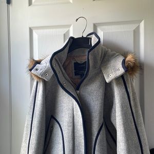 J Crew Italian Stadium Cloth Coat sz 4